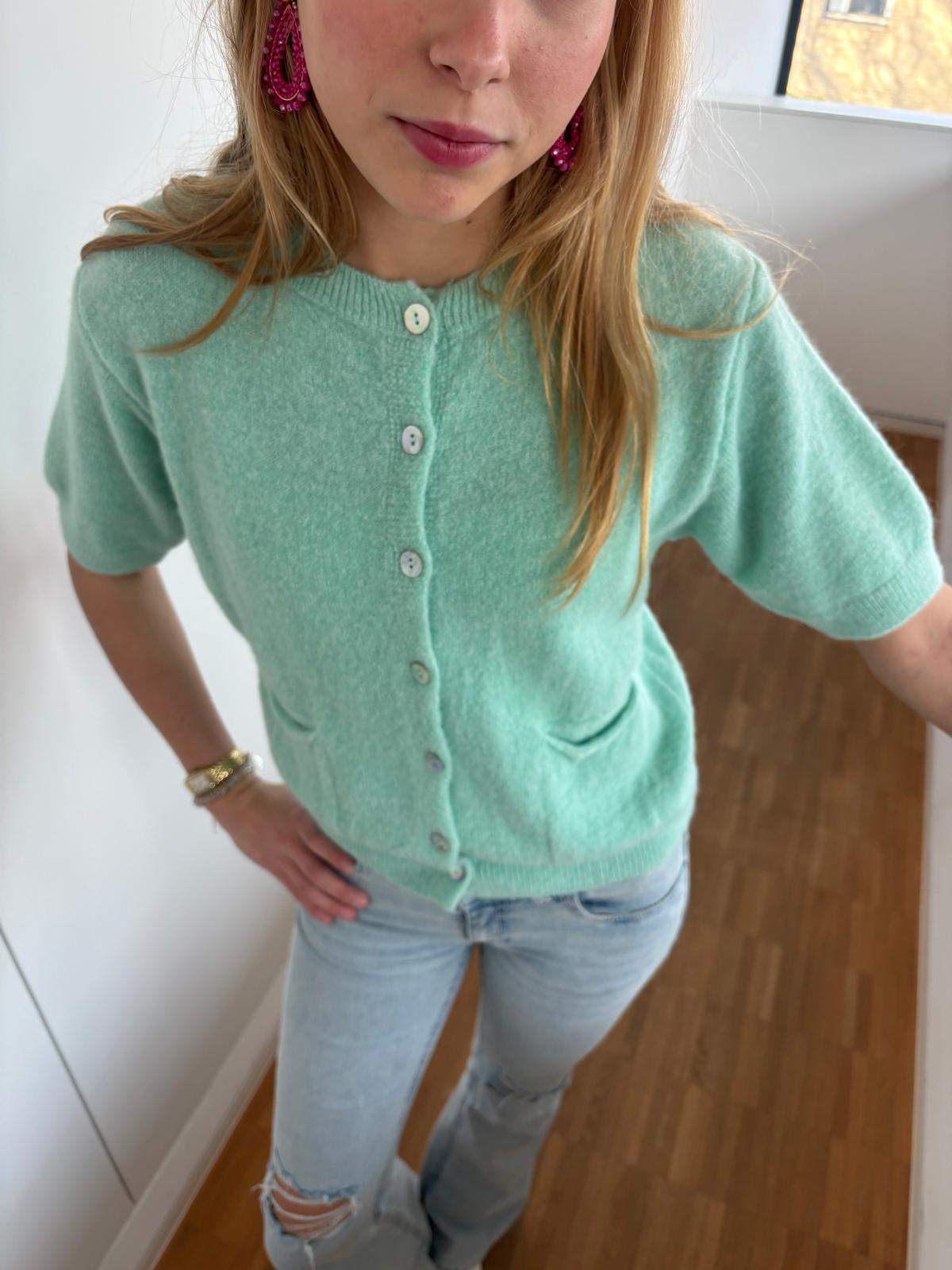 Babyalpaka Kurzarm Jacke