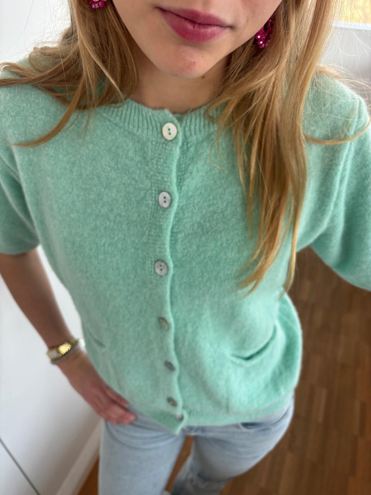 Babyalpaka Kurzarm Jacke