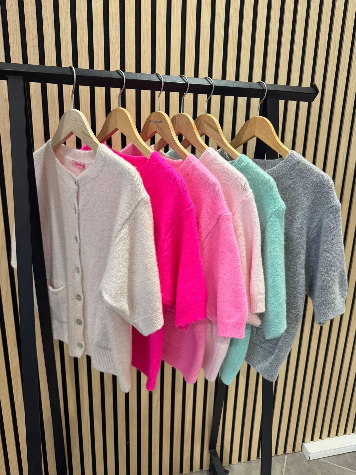 Babyalpaka Kurzarmjacke