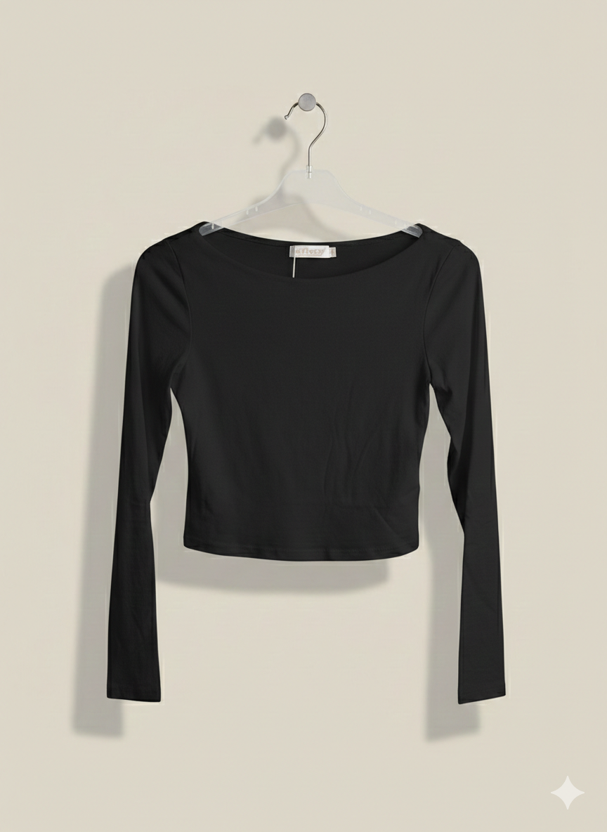 Langarmshirt kurz