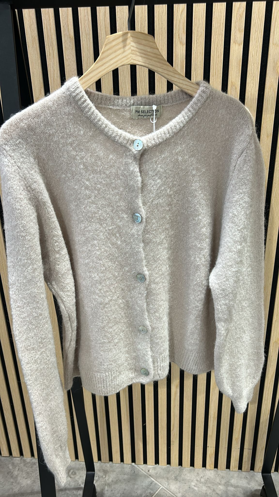 Baby Alpaka Strickjacke