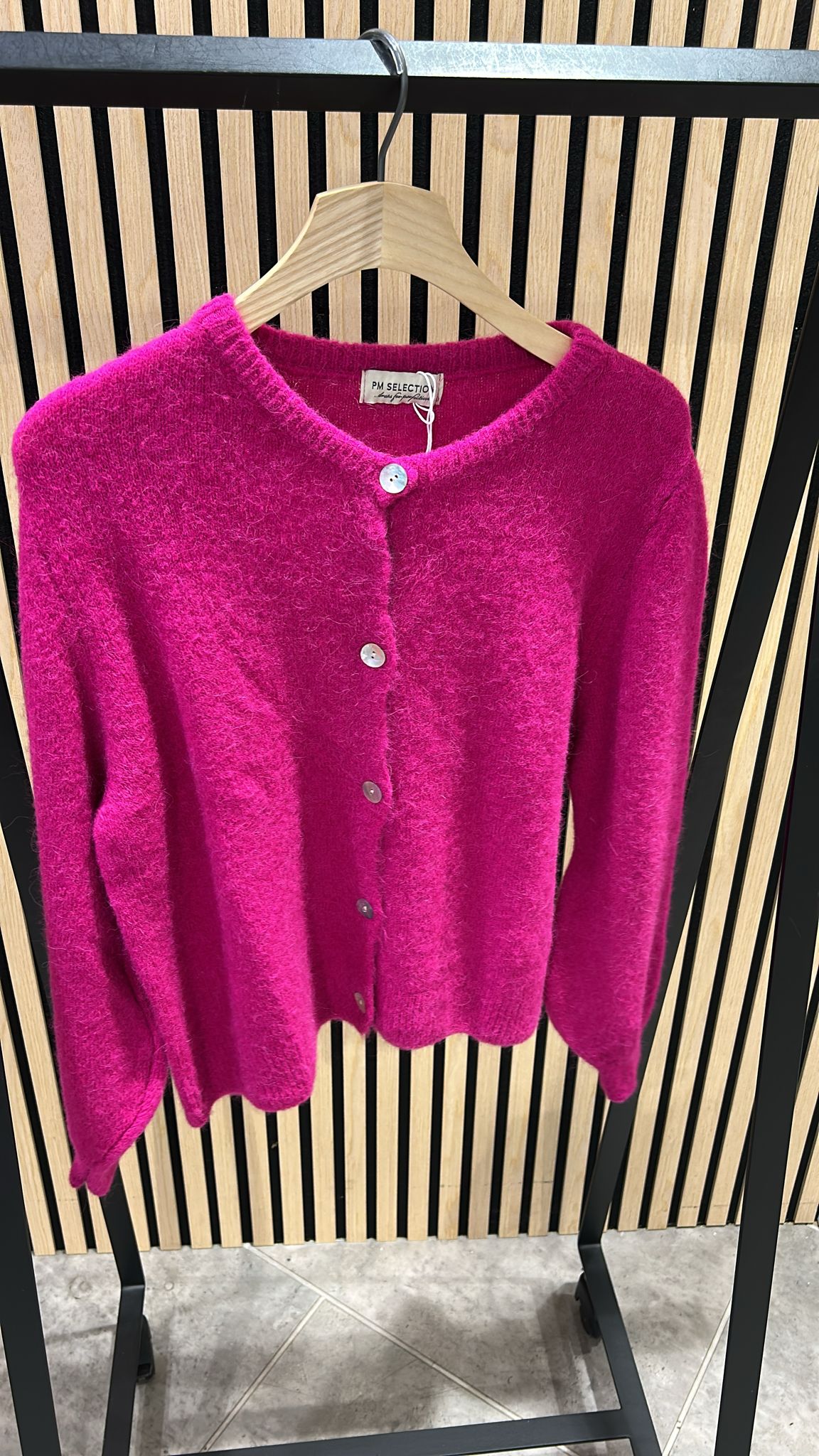 Baby Alpaka Strickjacke