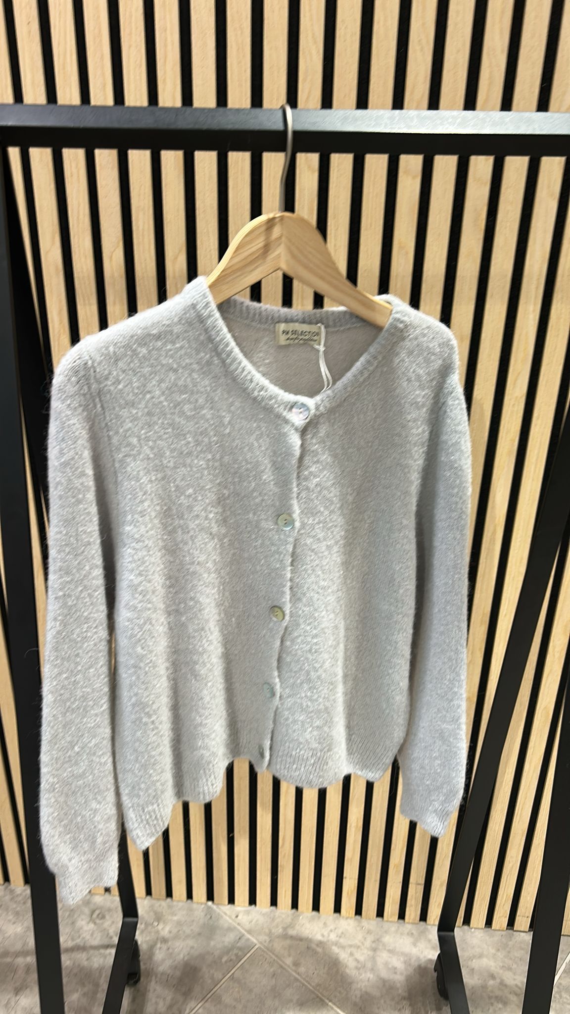 Baby Alpaka Strickjacke