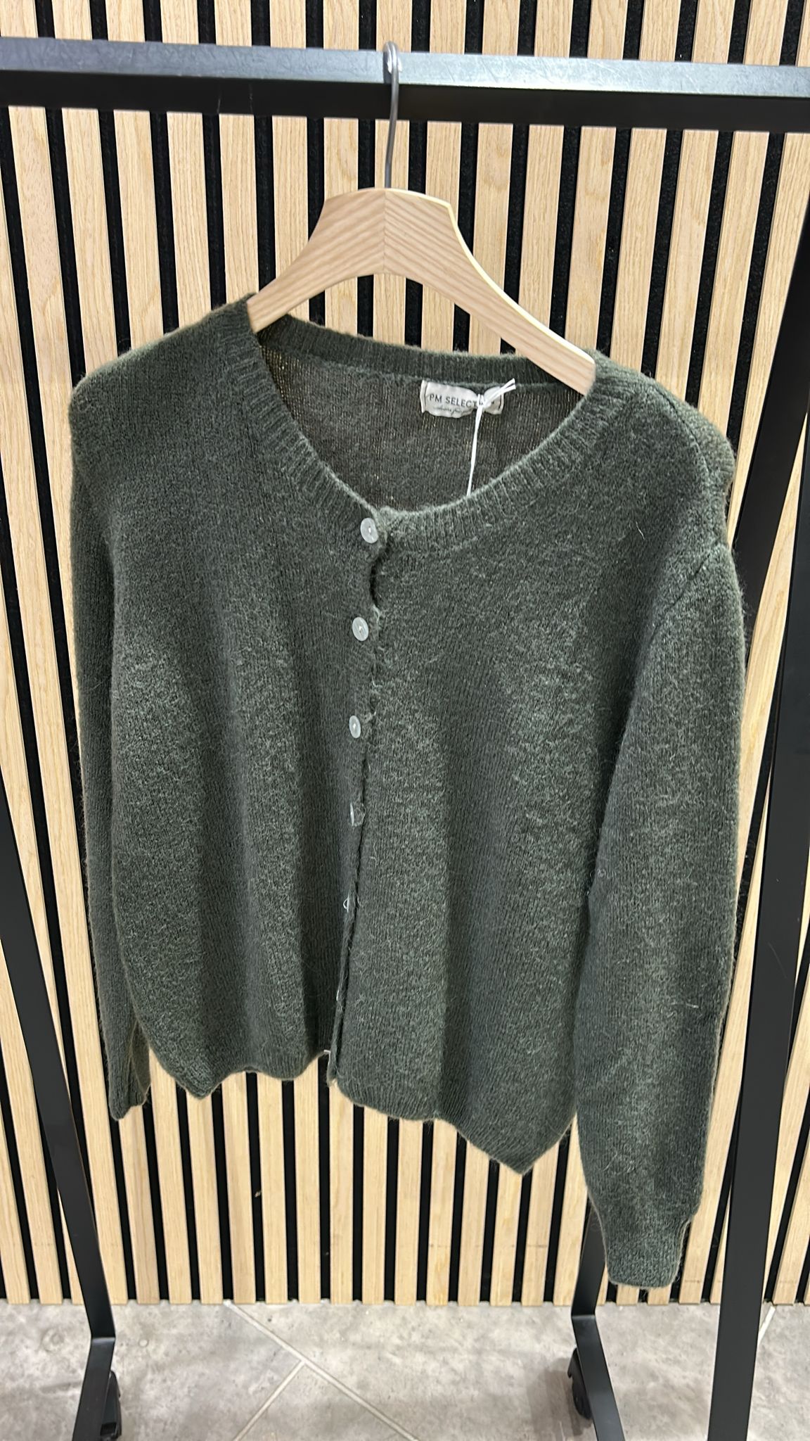 Baby Alpaka Strickjacke