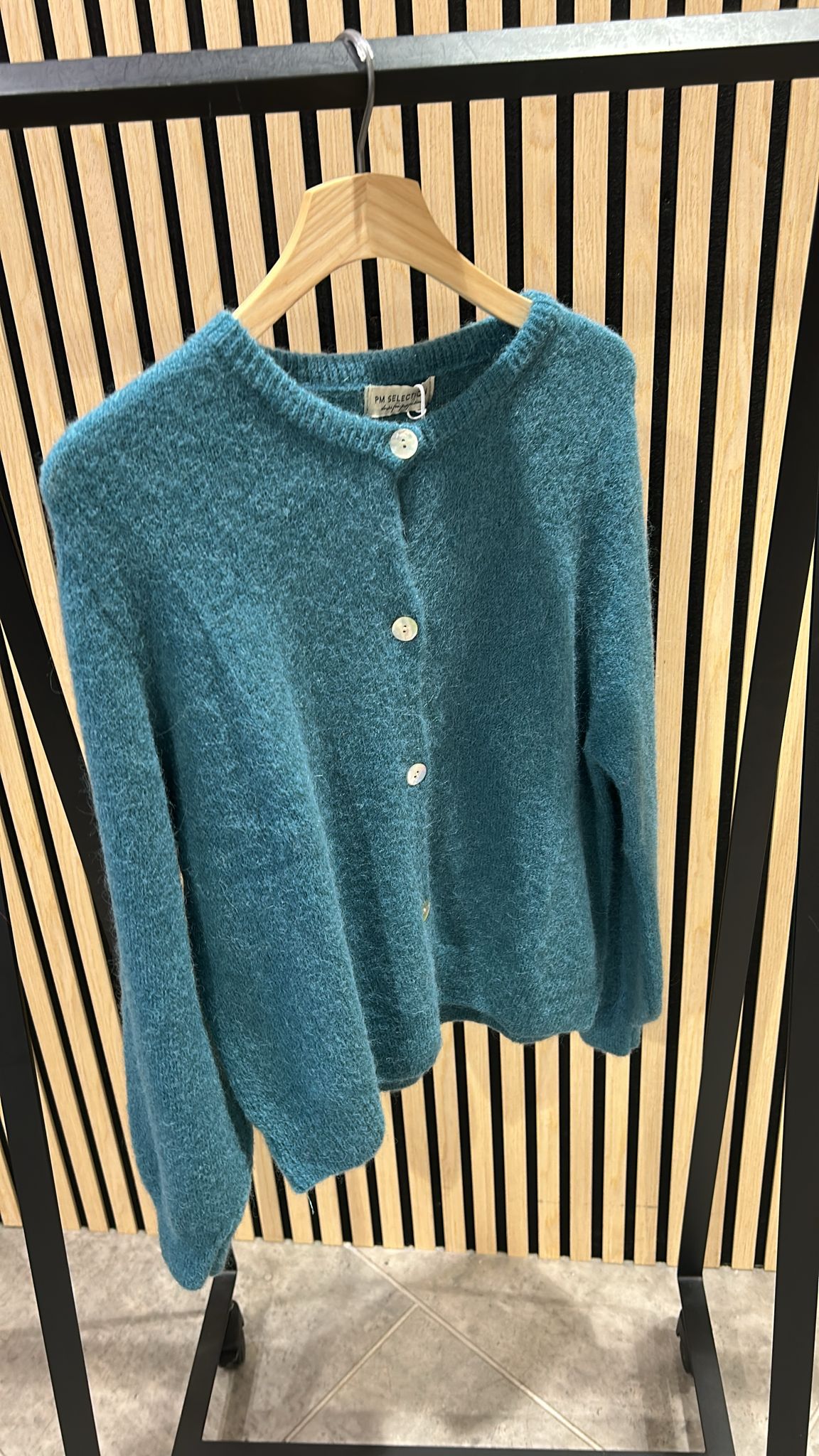 Baby Alpaka Strickjacke