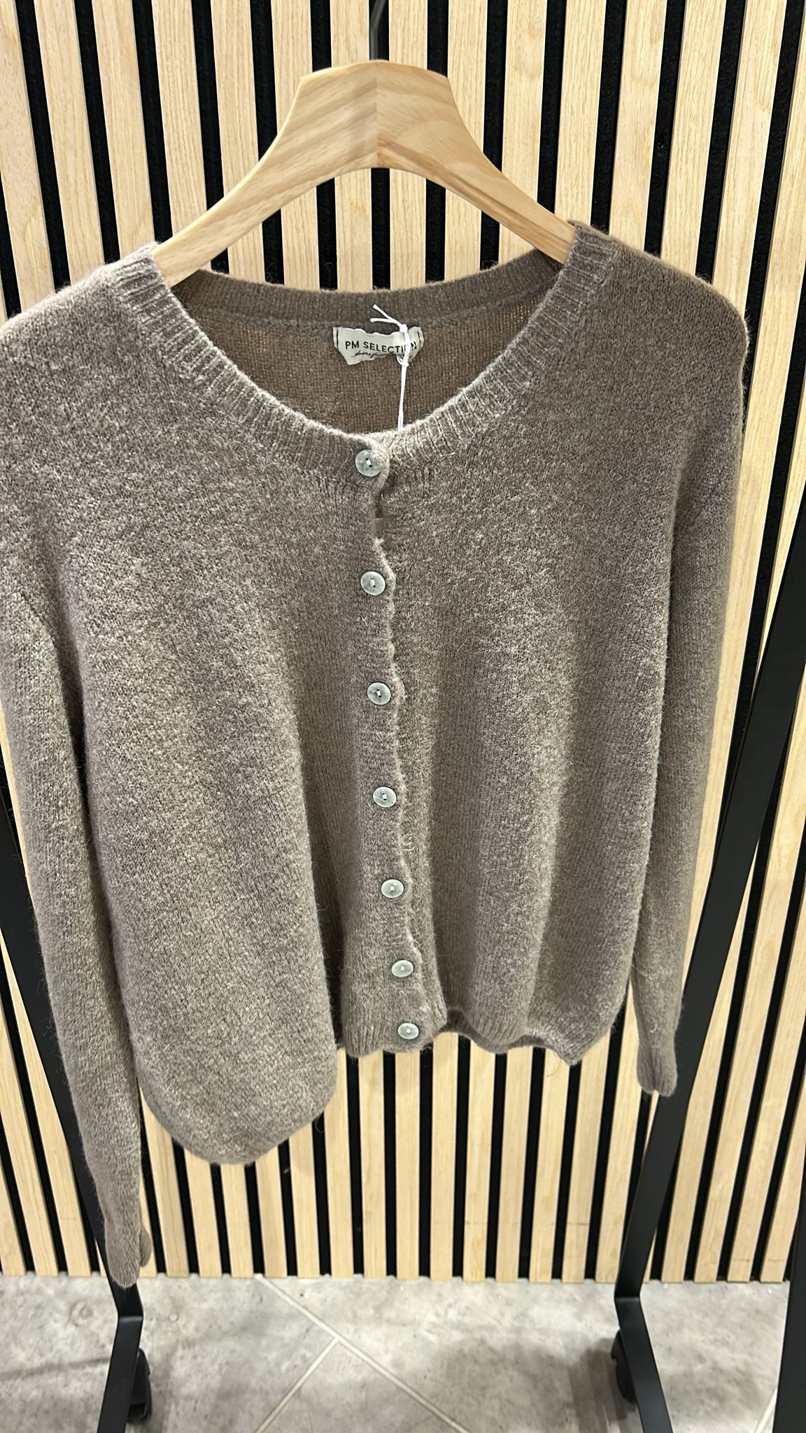 Baby Alpaka Strickjacke