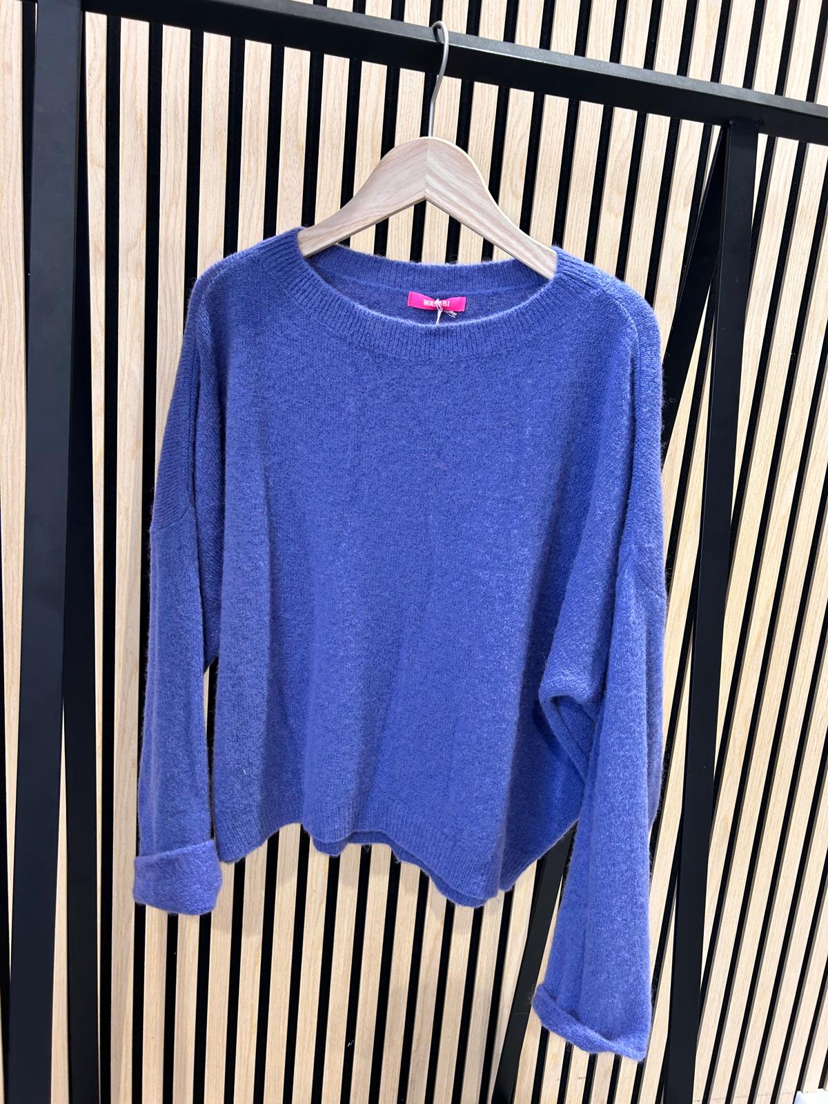 Baby Alpaka Krempel Pullover