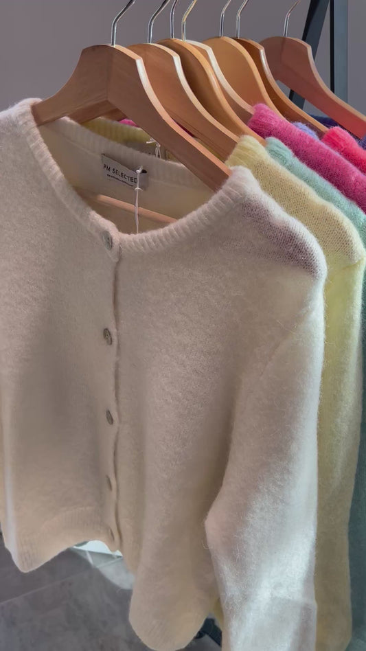 Baby Alpaka Strickjacke